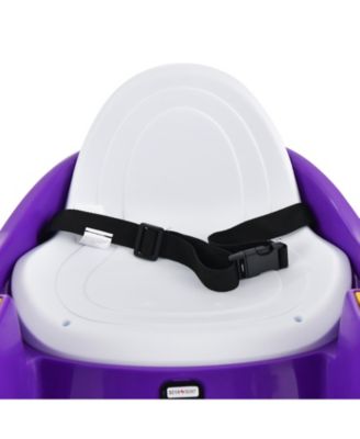 12V Electric Kids Ride On Bumper Car with Flashing Lights for Toddlers