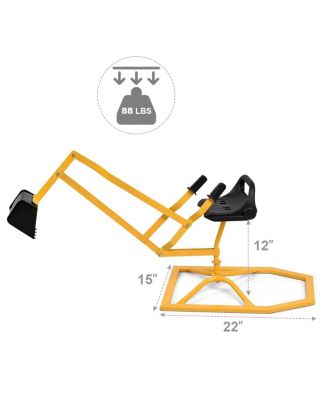 Heavy Duty Kid Ride-on Sand Digging Digger
