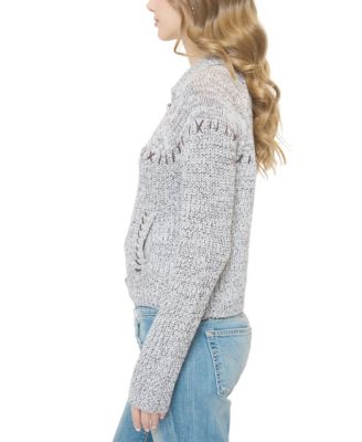 Women's Parker Marled Collared Cardigan