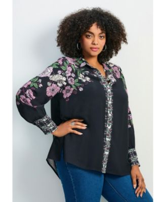 Women's La Luna Button Down Shirt