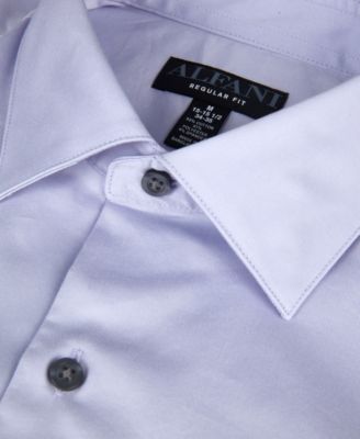 Men's Solid Regular-Fit Dress Shirt, Macy's Exclusive