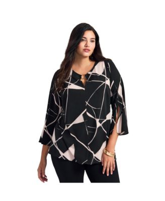 Women's Audrey Ring Detail Top