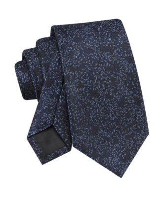 Men's Jean Floral Pattern Tie
