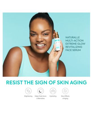 Naturalle Multi-Action Extreme Glow Revitalizing Face Serum - 1.7oz