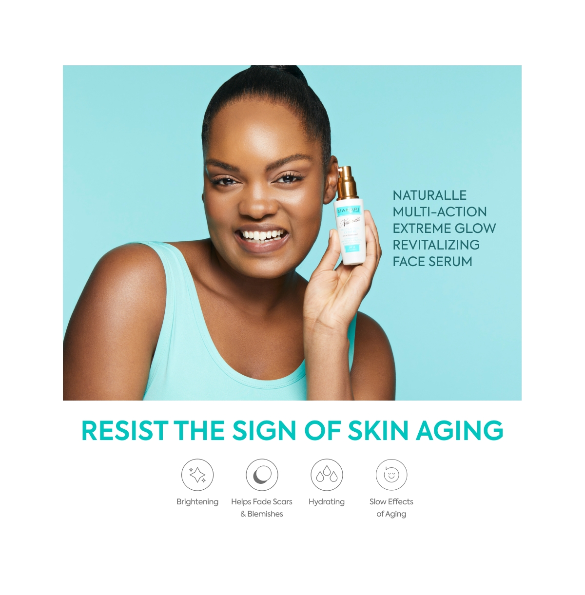 Naturalle Multi-Action Extreme Glow Revitalizing Face Serum - 1.7oz
