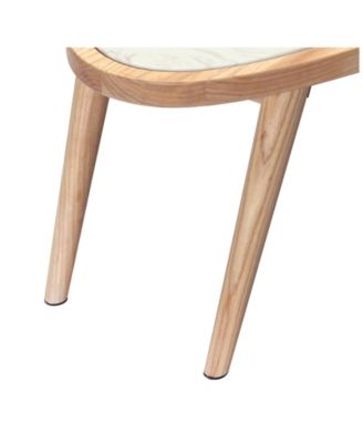 8" Ashwood Portable Picnic Table with Marble insert