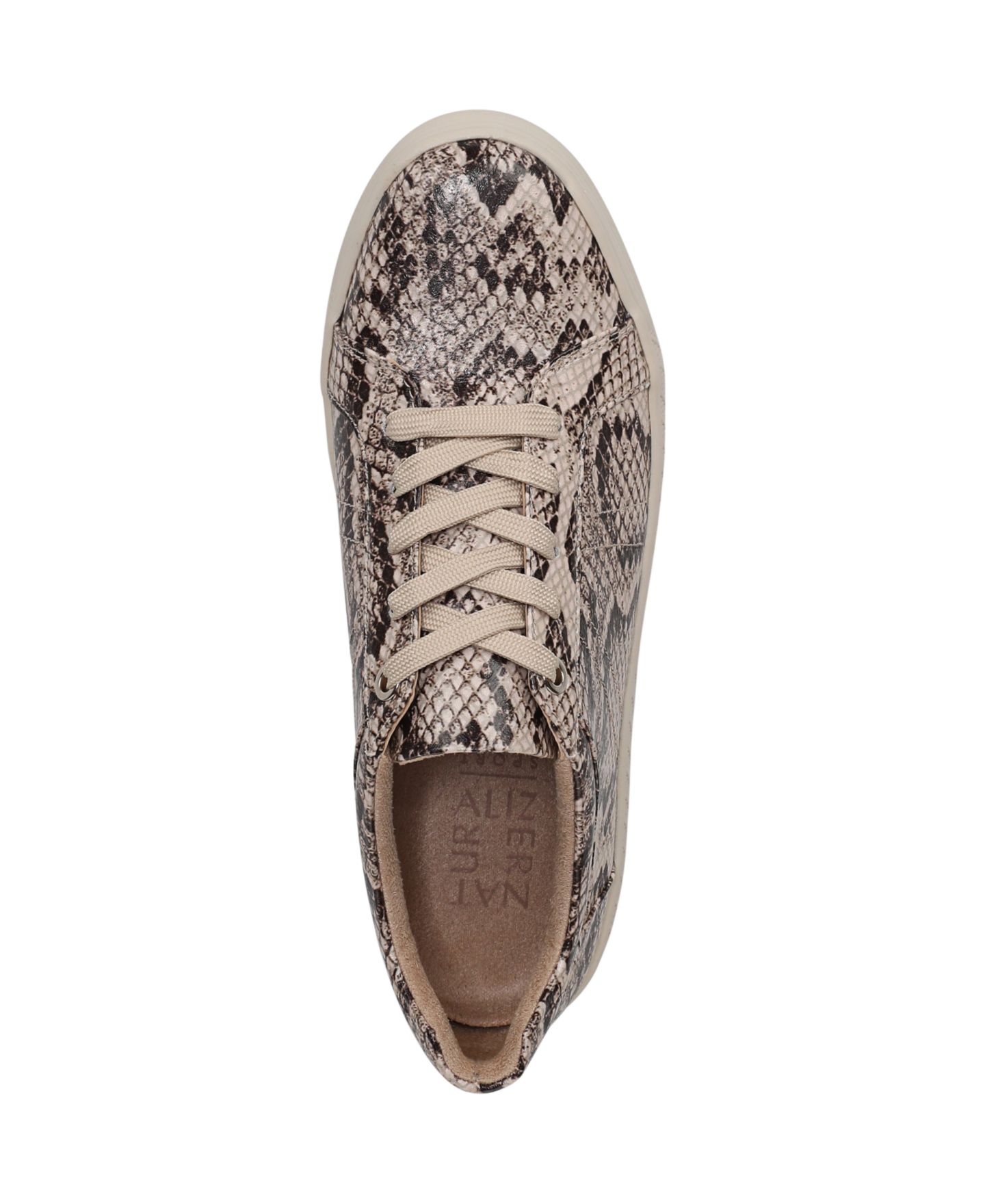 Женские кроссовки Soul Naturalizer Neela Lace Up, цвет: Бежевый змеиный с принтом искусственная кожа — фото 4