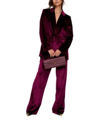 Women's Valerie Tailored Velvet Blazer