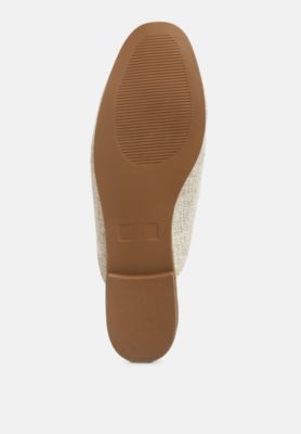 Womens Akua Horsebit Embellished Loafers