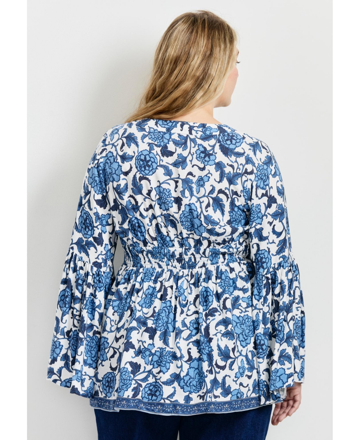 Avenue Women's Arlo Bell Sleeve Tunic Top