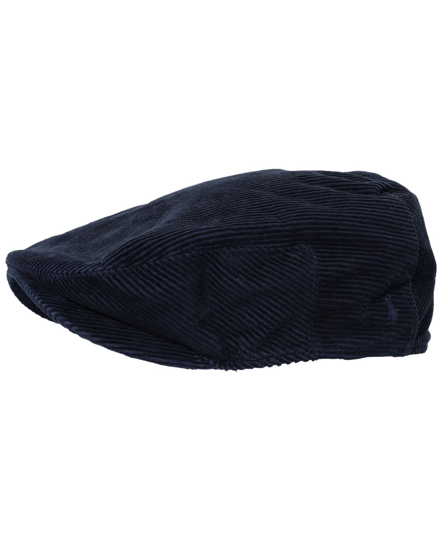 Мужская кепка Polo Ralph Lauren Corduroy Driver, цвет: Тёмно-синий — фото 1