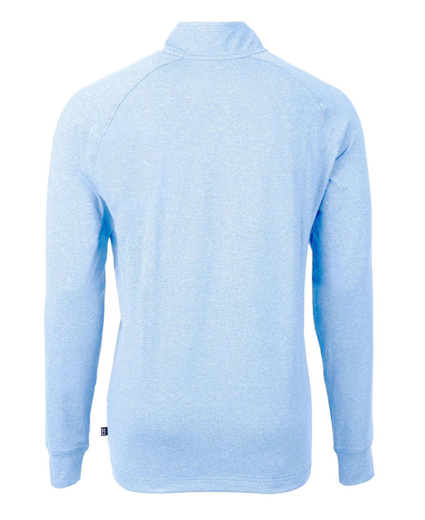 Мужской свитер Cutter & Buck Adapt Eco Knit Heather Quarter Zip Pullover, цвет: Меланжевый — фото 3