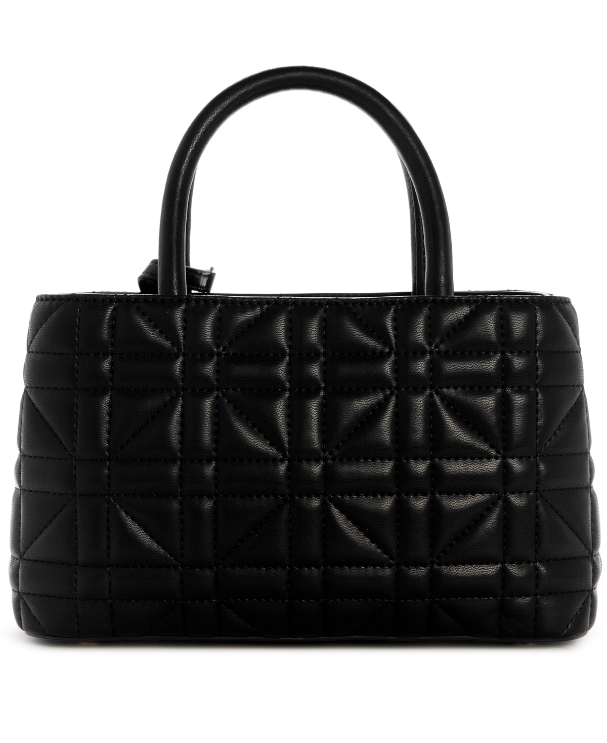 Guess Edita Elite Small Satchel Bag In Black