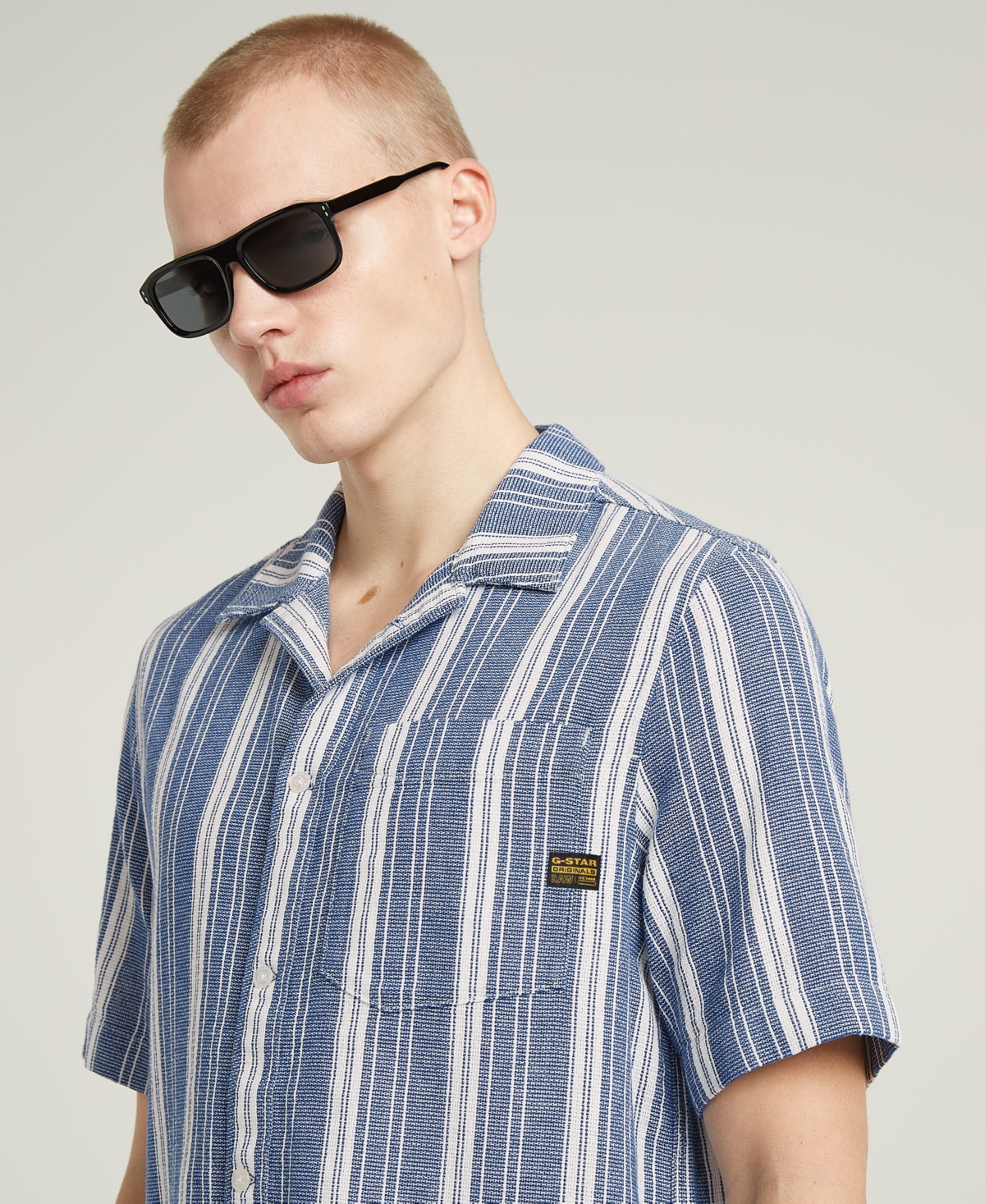 G-Star Raw Men's One Pocket Regular-Fit Shirt