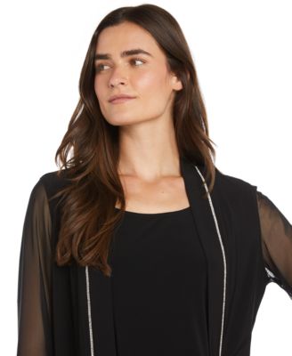 Women's Layered-Look Top & Pants