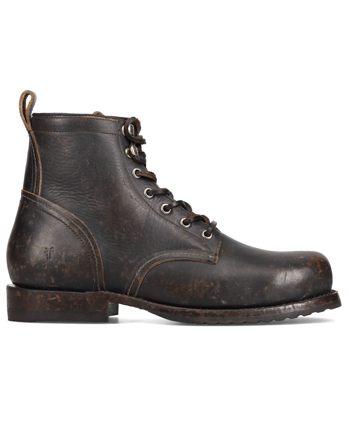 Мужские ботинки Frye Hudson Round-Toe Work Boots, цвет: Чёрный — фото 2