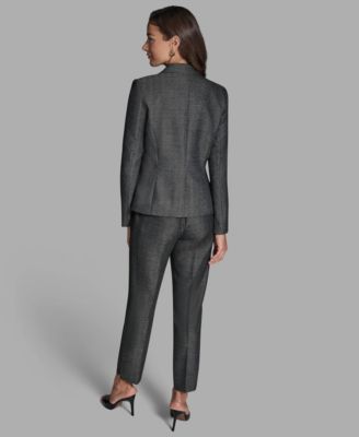 Women's Novelty Notch Collar One-Button Jacket