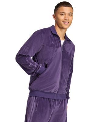 Men's House of Tiro Velour Long-Sleeve Track Jacket