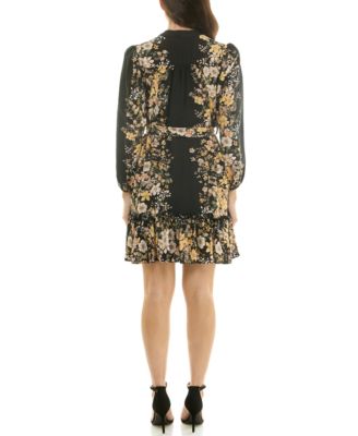 Women's Floral Shirt Dress
