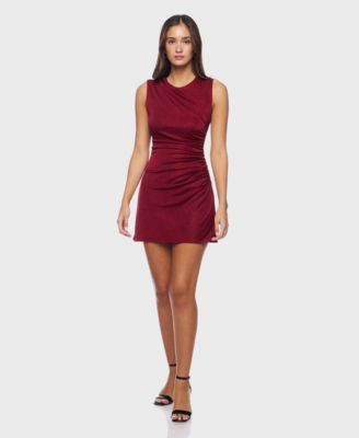 Women's Slinky Side Ruched Dress