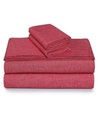 Portuguese Cotton 4-Pc. Extra Deep Pocket Sheet Set, King