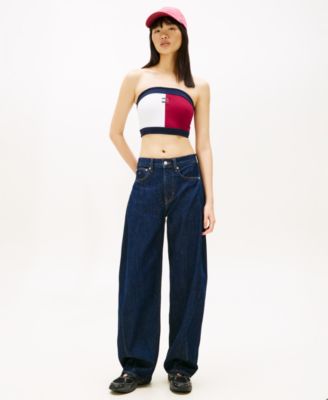 Women's Flag Badge Tube Top