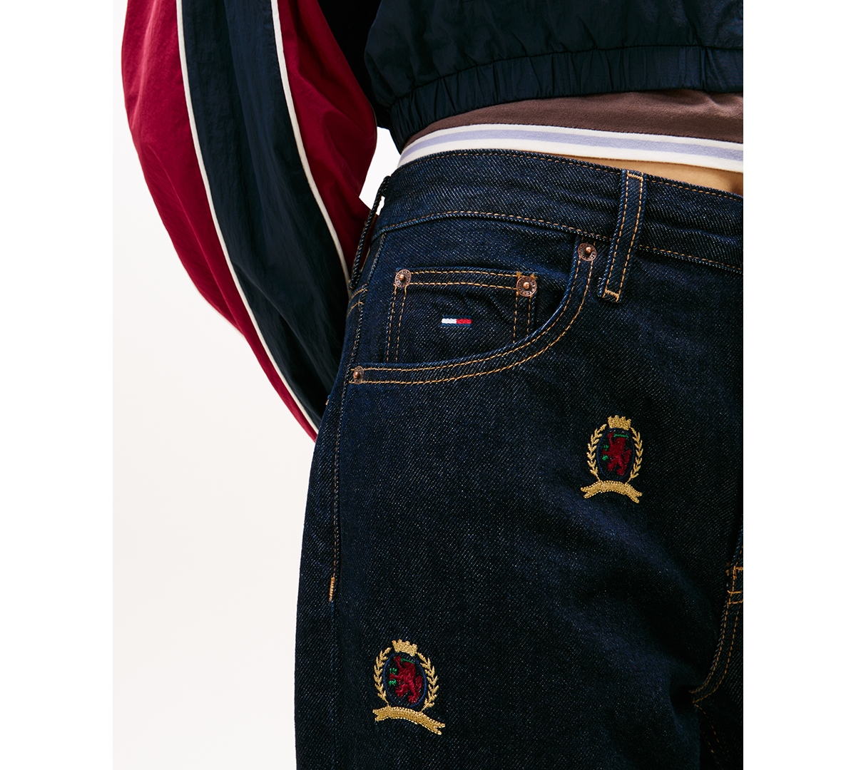 Tommy Jeans Women's Mia Mid Rise Straight