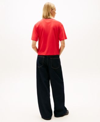 Women's Boxy Tommy Applique T-Shirt