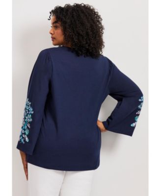 Women's Novelty Bell Sleeve Top