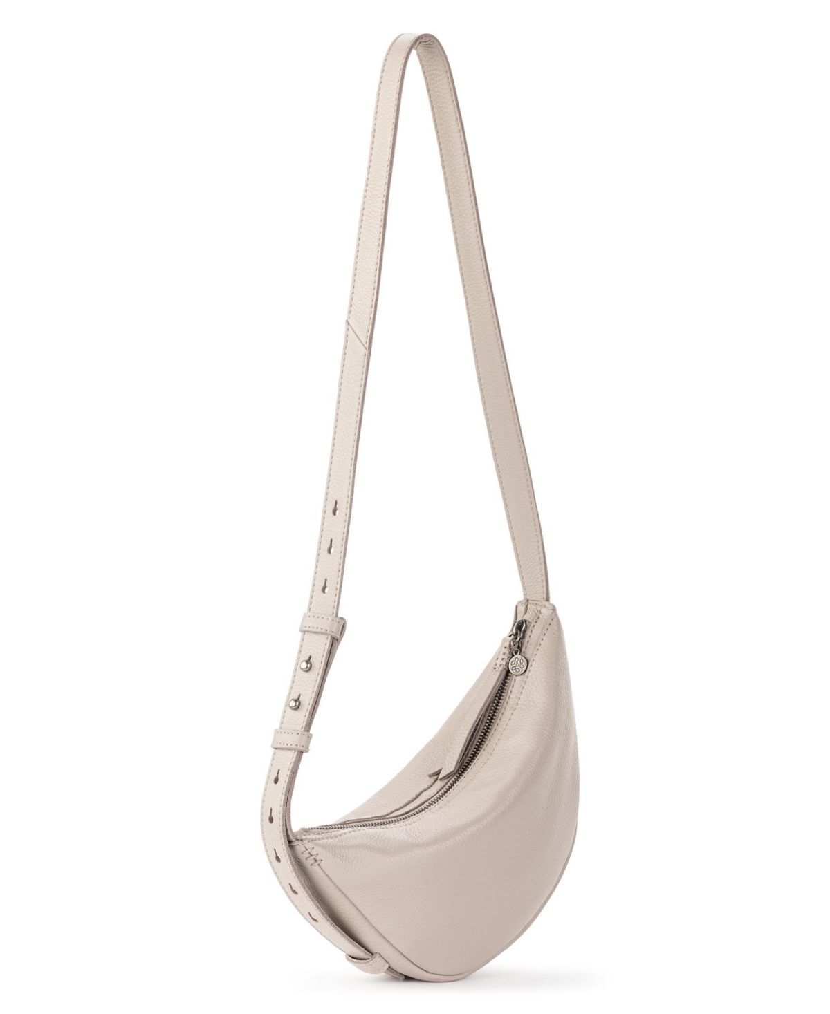 The Sak Tess Leather Mini Sling Bag In Neutral