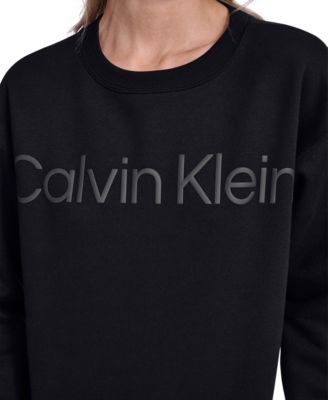 Women's Puff Print Logo Crewneck Sweatshirt