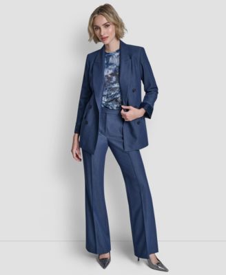 Women's Double Breasted Notch Collar Jacket