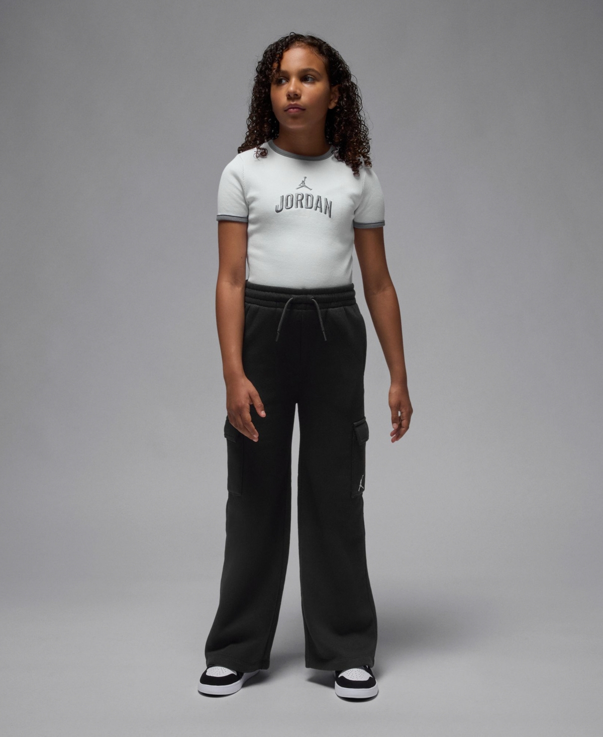 Jordan Big Girls Brooklyn Fleece Cargo Pants