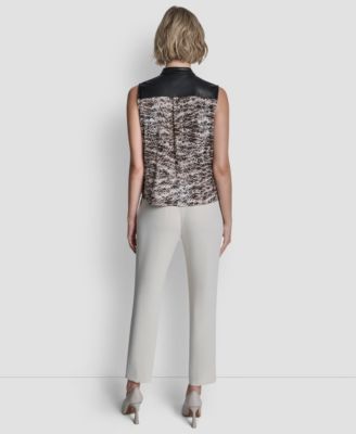 Women's V-Neck Cross Over Top