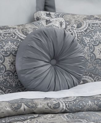 Lisbon Tufted Decorative Pillow, 15" Round