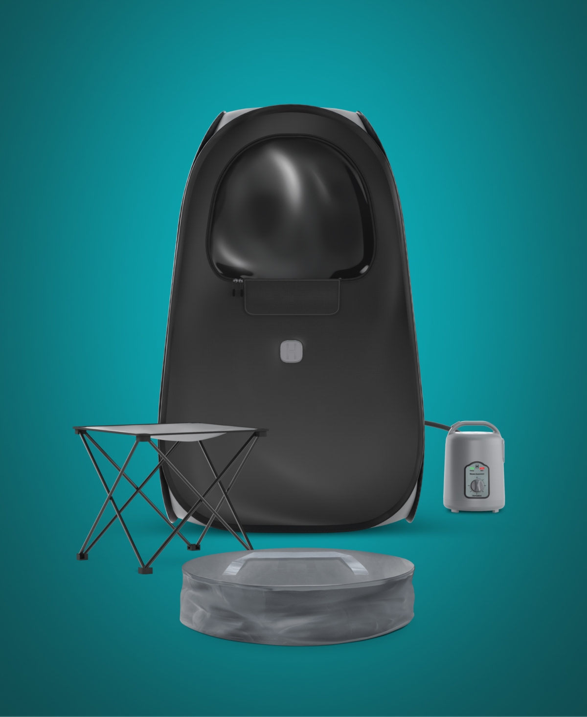 Homedics Saunazen 1 Steam Sauna In Black