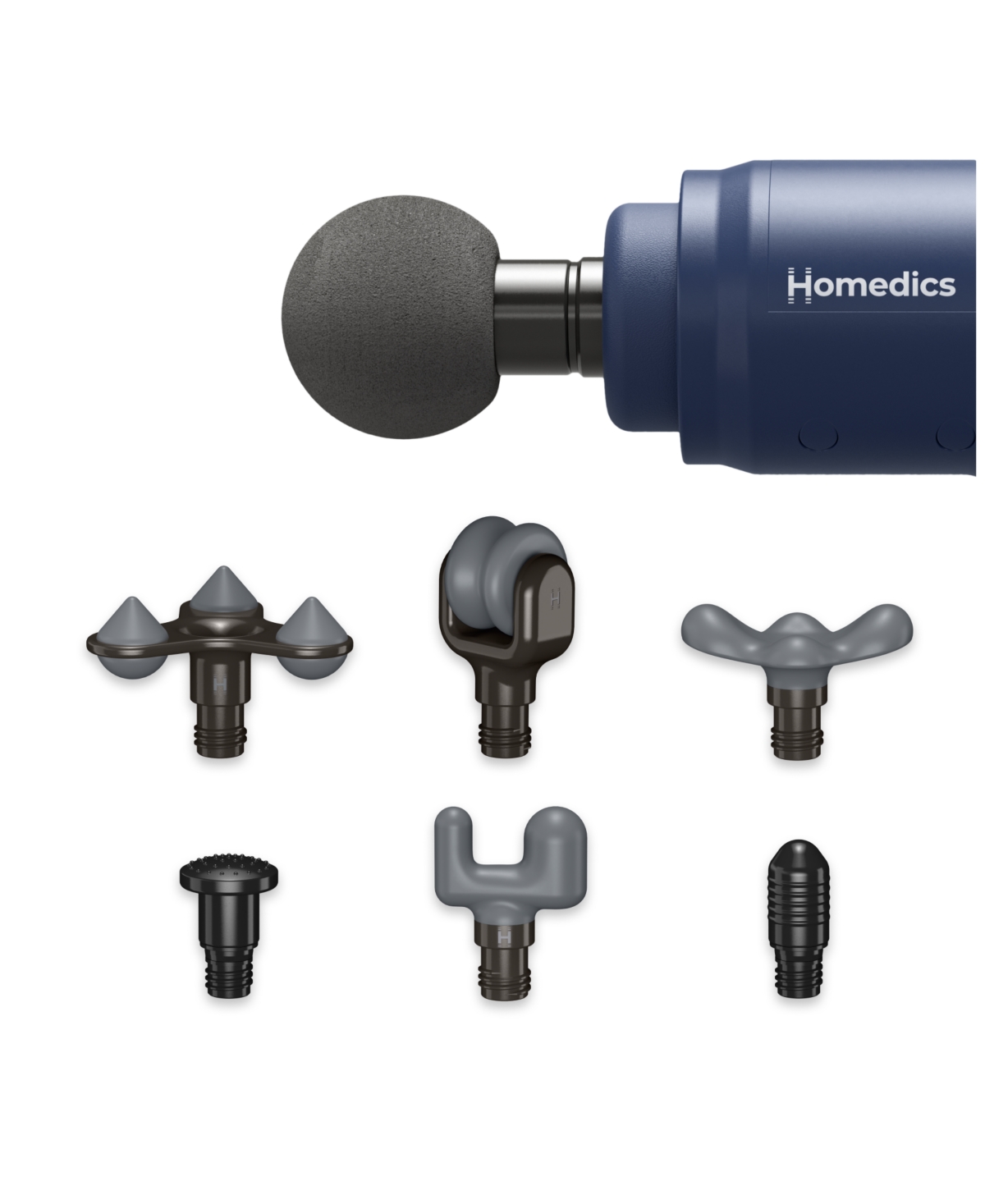 Homedics Performance Recovery Percussion Massage Gun In Blue