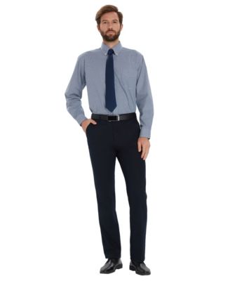 Men's Mini Gingham Dress Shirt, Macy's Exclusive