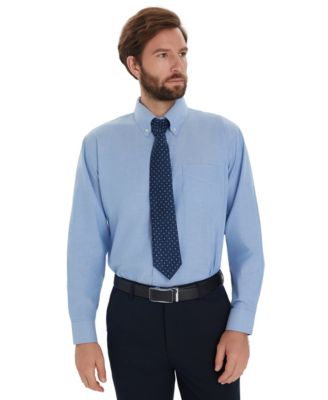 Men's Oxford Solid Dress Shirt, Macy's Exclusive