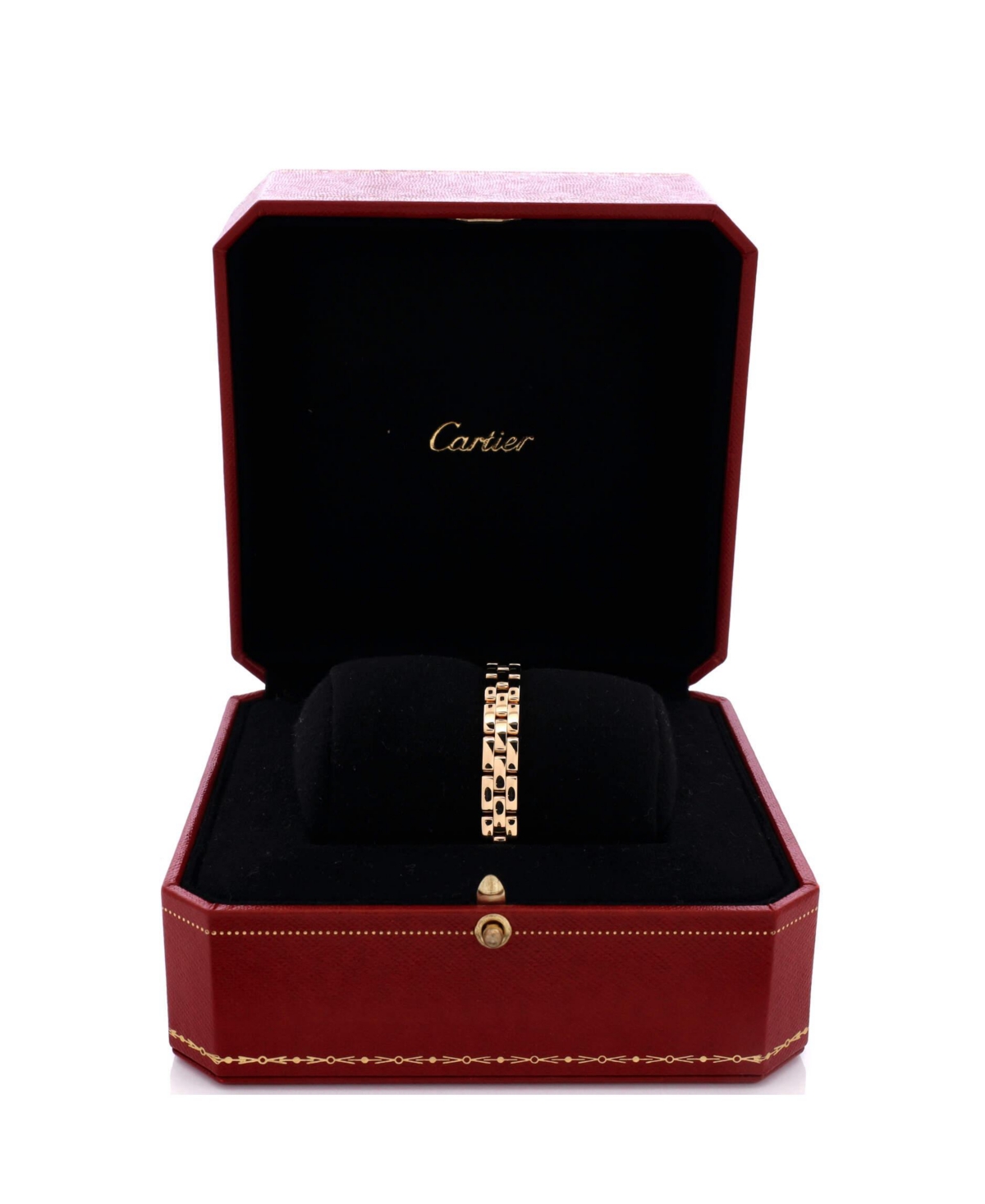 Pre-Owned Cartier Maillon Panthere 3 Row Bracelet