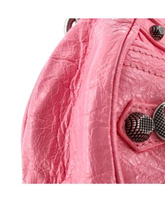 XS Le Cagole Giant Studs Chain Shoulder Bag Leather