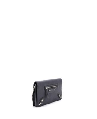 Small City Classic Studs Wallet on Chain Leather