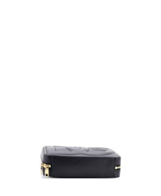 Medium DG Logo Camera Bag Leather