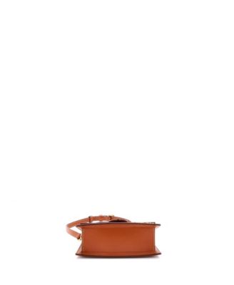 Le Bambino Top Handle Flap Bag Leather