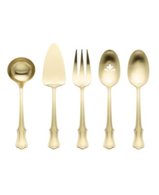 Oneida James Street Satin 5-Pc. Hostess Set - Macy's