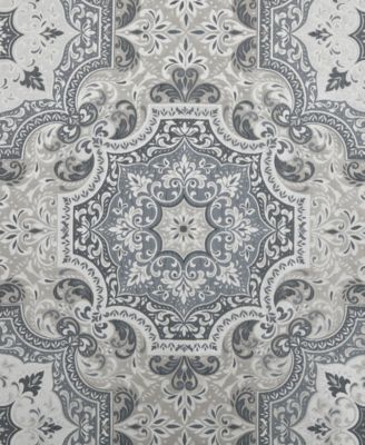 Lisbon Damask 3-Pc. Comforter Set, King/California King