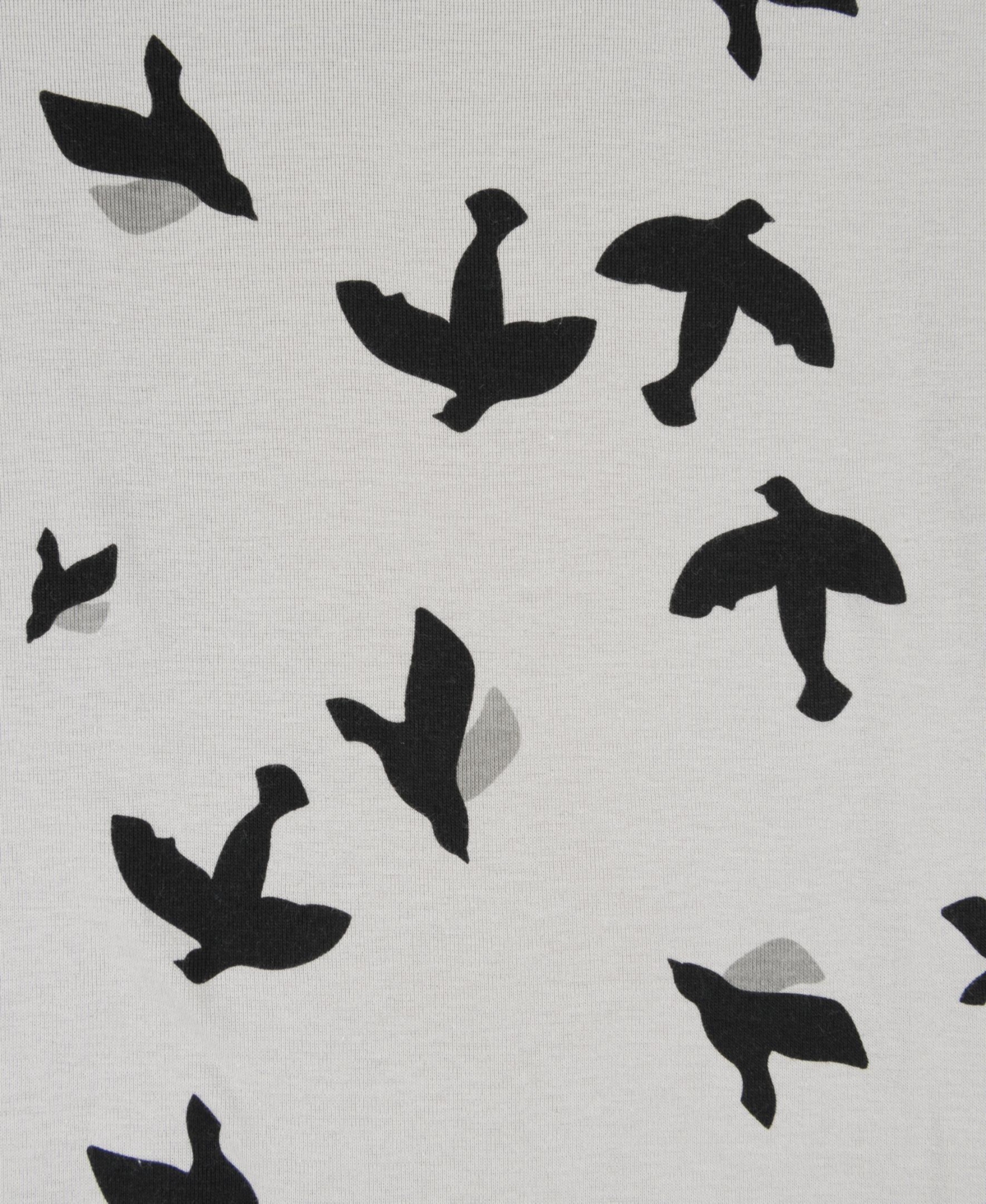 Leveret Dog Cotton Pajama Bird Gray