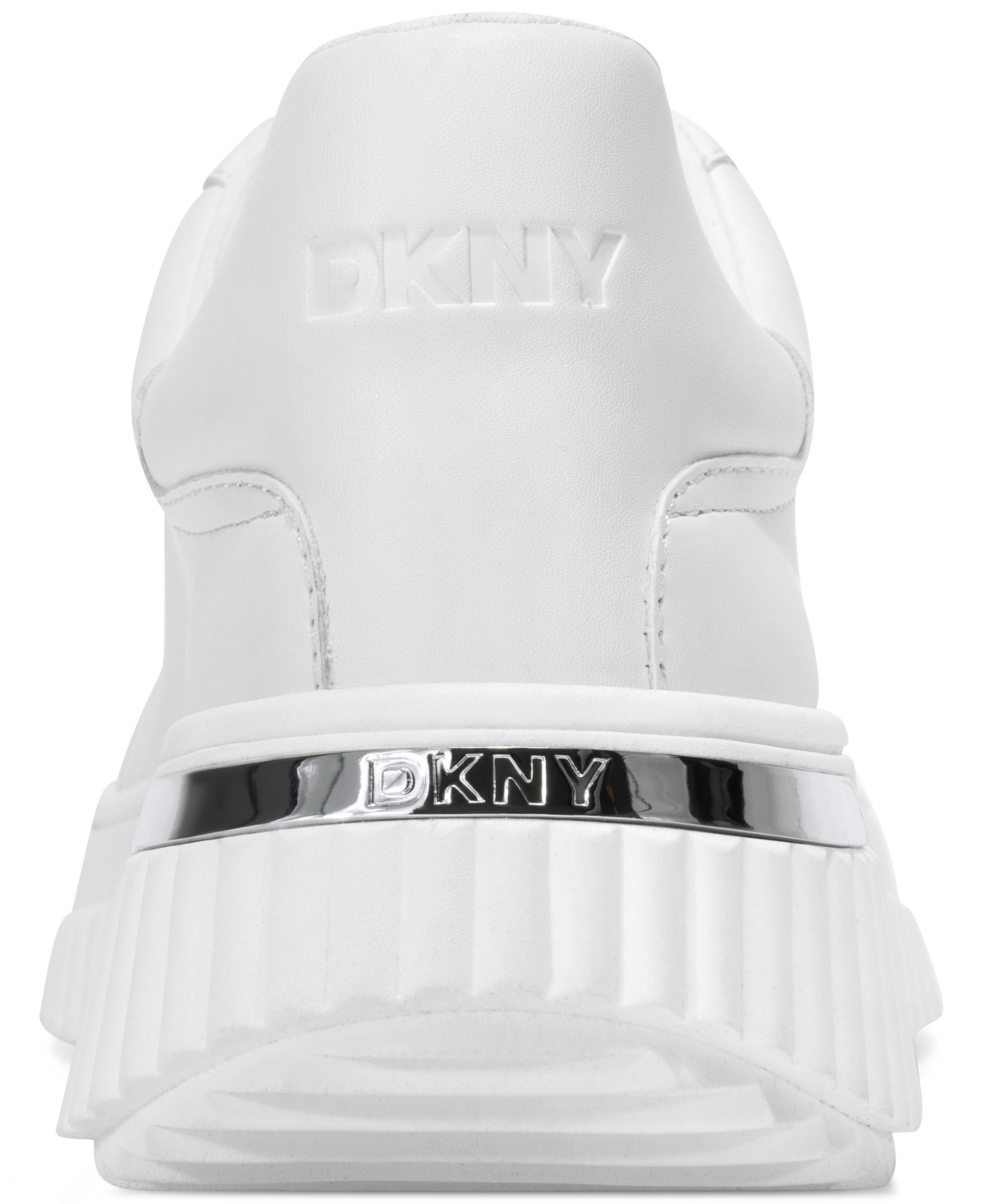 Dkny Lobeco Platform Sneaker In White