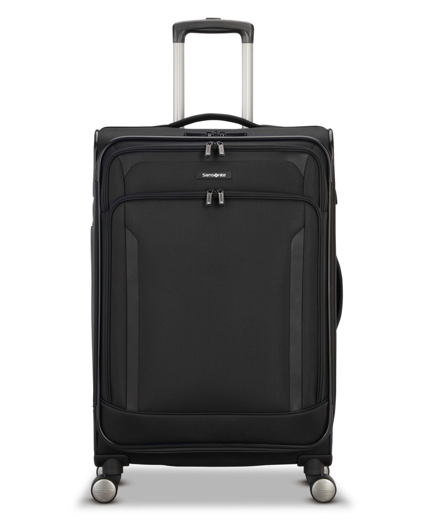 Чемодан Samsonite X-Tralight 4 Medium Check-in Expandable Spinner, Created for Macy's, цвет: Чёрный — фото 1