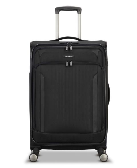 Чемодан Samsonite X-Tralight 4 Medium Check-in Expandable Spinner, Created for Macy's, цвет: Чёрный